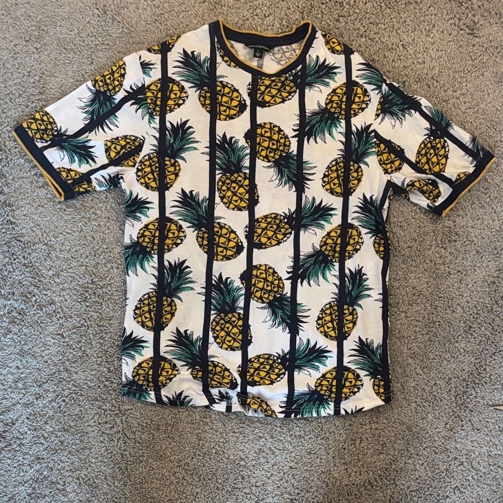 Pineapple Print Shirt